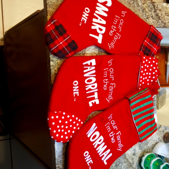 3 Christmas Stockings